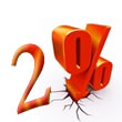 Скидка 2% на бытовую технику