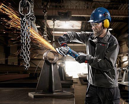 Инструменты Bosch могут успешно использоваться в областях с высокими требованиями по технике безопасности