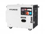 Электрогенератор дизельный Hyundai DHY-6000 SE-3 — фото 1 / 5
