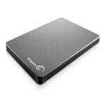 Внешний жесткий диск (HDD) Seagate 1TB Backup Plus Slim STDR1000201 USB 3.0 Silver — фото 1 / 4