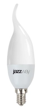 Светодиодная лампа Jazzway PLED-SP CA37 7W 3000K 530Lm E14 свеча на ветру — фото 1 / 3