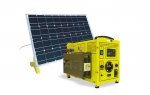 Солнечный генератор GelioMaster AGM-75 + инвертор до 700Вт, контроллер, солнечная панель 100Вт с кронштейнами — фото 1 / 1