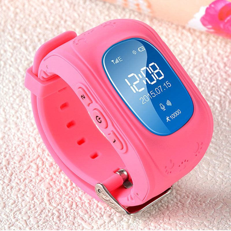 Часы GPS маяк KidTracker Q50 – розовые