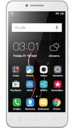 Смартфон Lenovo Vibe C A2020а40 DUAL SIM LTE 8Gb White — фото 1 / 5