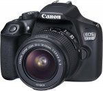 Цифровой фотоаппарат Canon EOS 1300D Kit 18-55mm DC + 50mm STM Black — фото 1 / 7