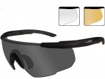 Защитные очки WileyX SABER ADVANCED 308 / Smoke Grey + Clear + Light Rust — фото 1 / 4