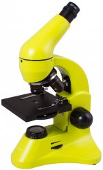 Микроскоп Levenhuk Rainbow 50L PLUS Lime\Лайм — фото 1 / 21