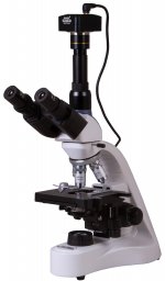 Микроскоп цифровой Levenhuk MED D10T, тринокулярный — фото 1 / 19