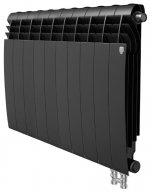 Радиатор отопления Royal Thermo BiLiner 500 VR Noir Sable 10 секций — фото 1 / 2