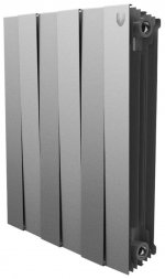 Радиатор отопления Royal Thermo PianoForte 500 Silver Satin 8 секций — фото 1 / 1