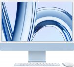 Моноблок Apple iMac A2874, 24", Apple M3 8 core, 16ГБ, 256ГБ SSD, Apple, macOS, синий [z197001ya] — фото 1 / 3