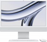 Моноблок Apple iMac A2874, 24", Apple M3 8 core, 16ГБ, 512ГБ SSD, Apple, macOS, серебристый [z1950022w] — фото 1 / 3