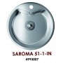 Мойка для кухни Omoikiri  Saroma OSA-51-1-IN цельнотянутая Нерж. сталь АКЦИЯ !!!