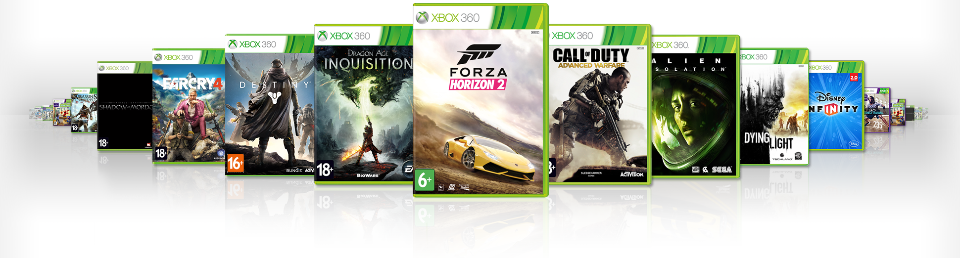Microsoft Xbox 360 + Forza Horizon 2, Rayman Legends купить