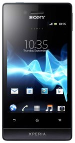 Смартфон Sony XPERIA miro ST23i Black &mdash; фото 1 / 5