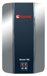 Водонагреватель Thermex Stream 700 Chrome проточный — фото 1 / 3