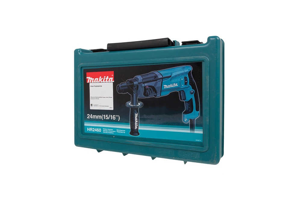 Makita hr2460. Перфоратор Makita hr2460. Перфоратор Макита HR 2460 С насадками и сверлами.