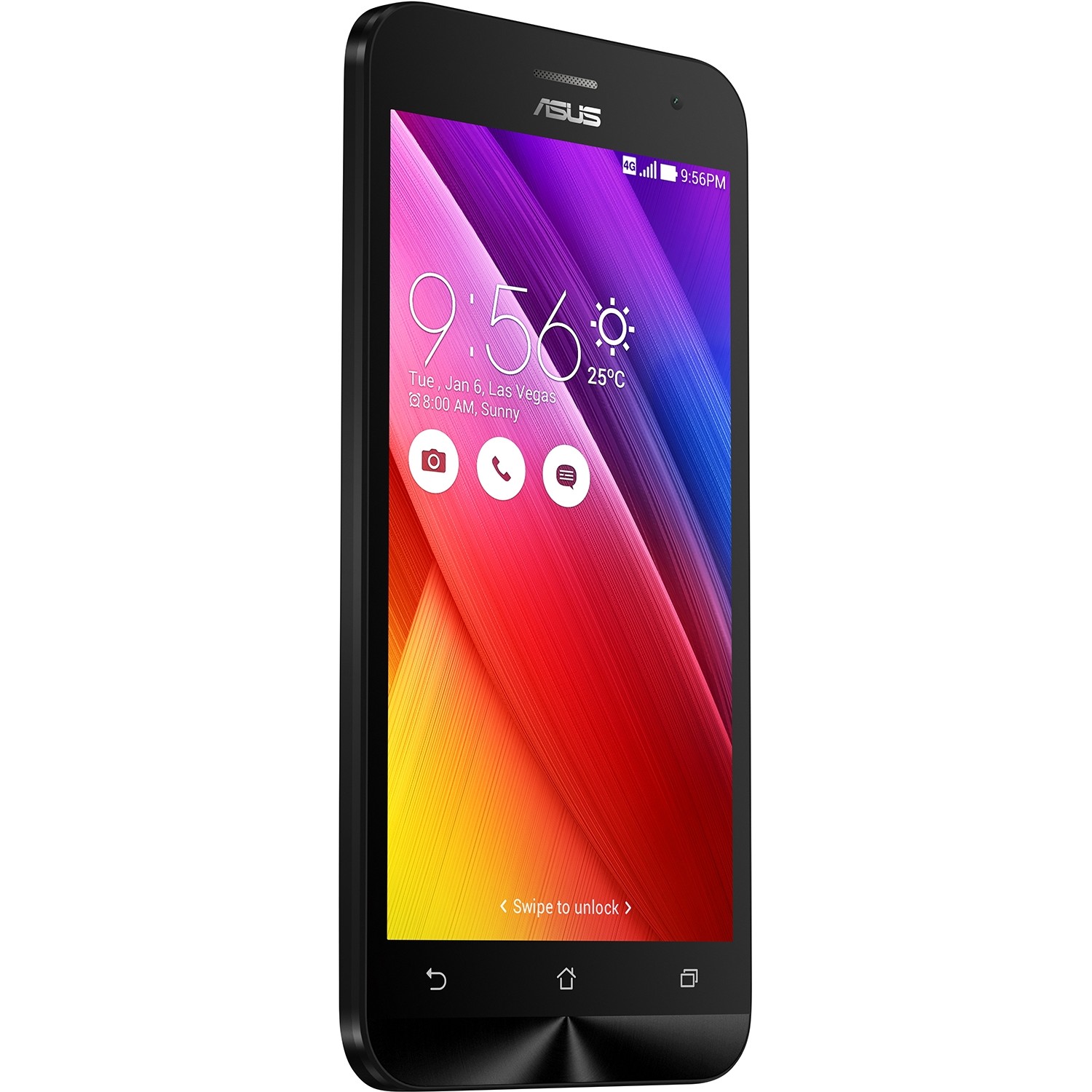 Смартфон Asus Zenfone 2 ZE500CL LTE 8Gb Black в Красноярске купить по  выгодной цене - интернет-магазин Laukar