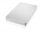 Внешний жесткий диск (HDD) Toshiba 1Tb Canvio Alu HDTH310EK3AA Silver — фото 1 / 3