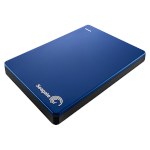Внешний жесткий диск (HDD) Seagate 2Tb Backup Plus Slim STDR2000202 USB 3.0 Blue — фото 1 / 4