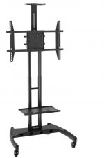 Мобильная стойка для ТВ и Hi-FI техники NB Emmy Mount AVA1500-60-1P черный — фото 1 / 13