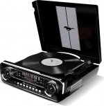 Виниловый проигрыватель ION Audio Mustang LP черный — фото 1 / 8