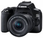 Цифровой фотоаппарат Canon EOS 250D kit черный — фото 1 / 13