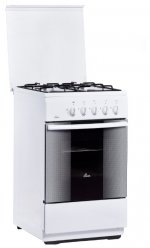 Газовая плита Flama FG 2406 W &mdash; фото 1 / 5