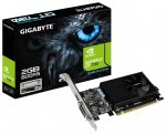 Видеокарта GIGABYTE GeForce GT 730 902Mhz PCI-E 2.0 2048Mb 5000Mhz 64 bit DVI HDMI HDCP Low Profile — фото 1 / 4