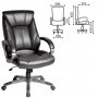 Кресло офисное BRABIX "Maestro EX-506", экокожа, черное, 530877