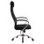 Кресло офисное МЕТТА BK-10CH, ткань-сетка, хром, черное — фото 3 / 3