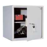 Сейф офисный (мебельный) облегченной конструкции AIKO "T-40", 401х400х356 мм, 19 кг, ключевой замок, крепление к стене, полу &mdash; фото 1 / 1