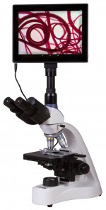 Микроскоп цифровой Levenhuk MED D10T LCD, тринокулярный — фото 1 / 21
