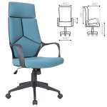 Кресло офисное BRABIX PREMIUM "Prime EX-515", ткань, голубое, 531568 — фото 1 / 8