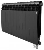 Радиатор отопления Royal Thermo BiLiner 500 VR Noir Sable 12 секций — фото 1 / 3