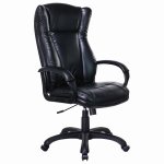 Кресло офисное BRABIX PREMIUM "Boss EX-591", экокожа, черное, 532099 — фото 1 / 4