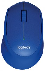 Компьютерная мышь Logitech Silent Plus M330 Blue — фото 1 / 5