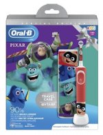 Зубная щетка Oral-B Vitality Kids D100.413.2KX Pixar + чехол (коробка) — фото 1 / 12