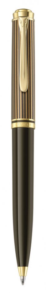 Ручка шариковая Pelikan Souveraen K 800 PL813990 коричневый/черный M — фото 1 / 5