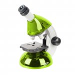 Микроскоп Микромед Атом 40x-640x (лайм) — фото 1 / 9