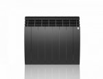 Радиатор отопления Royal Thermo BiLiner 500 Noir Sable 8 секций — фото 1 / 4