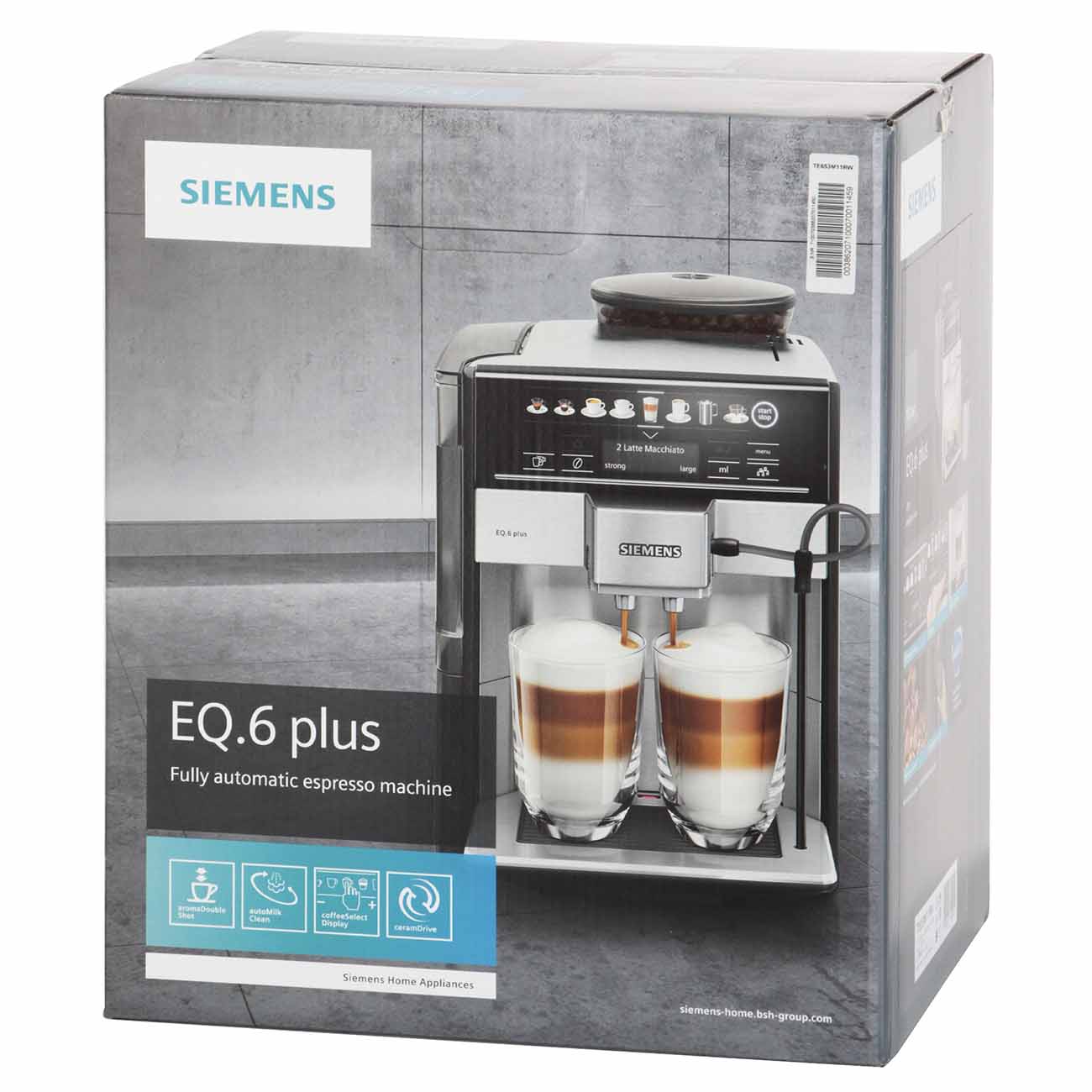 Инструкция Кофемашина Siemens TE653M11RW EQ.6 plus s300. Скачать инструкцию  в интернет-магазине бытовой техники «Лаукар»