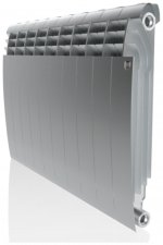 Радиатор отопления Royal Thermo BiLiner 500 /Silver Satin VDR 10 секции — фото 1 / 3