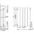 Радиатор отопления Royal Thermo PianoForte 500 Silver Satin 4 секции — фото 5 / 4