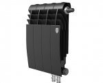 Радиатор отопления Royal Thermo BiLiner 350 Noir Sable VDR 4 секции — фото 1 / 3