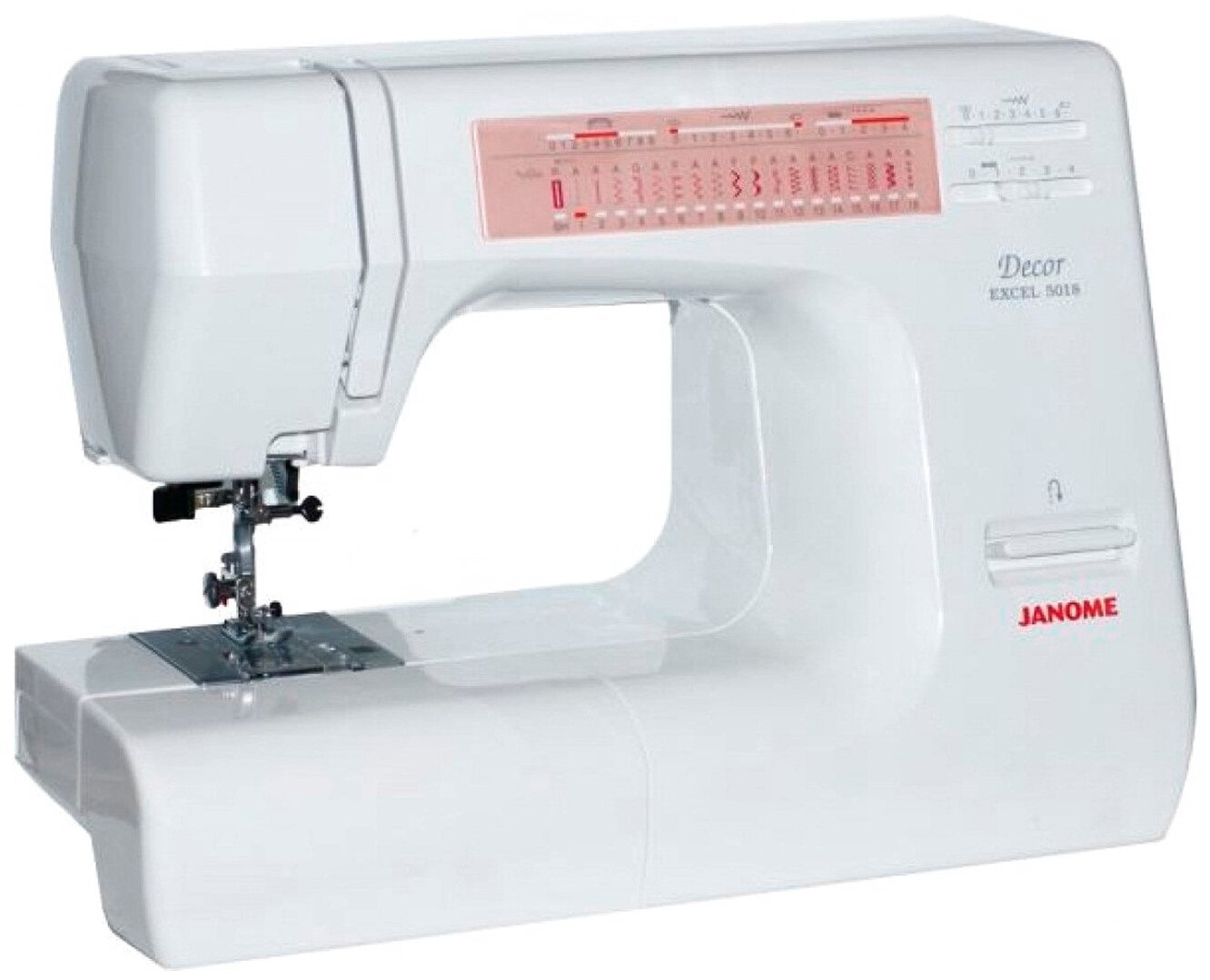 Купить швейную машинку в воронеже. Швейная машина Janome Decor excel 5018. Janome Decor excel 5024. Швейная машина Janome de 5024. Швейная машина Janome Decor excel Pro 5124.