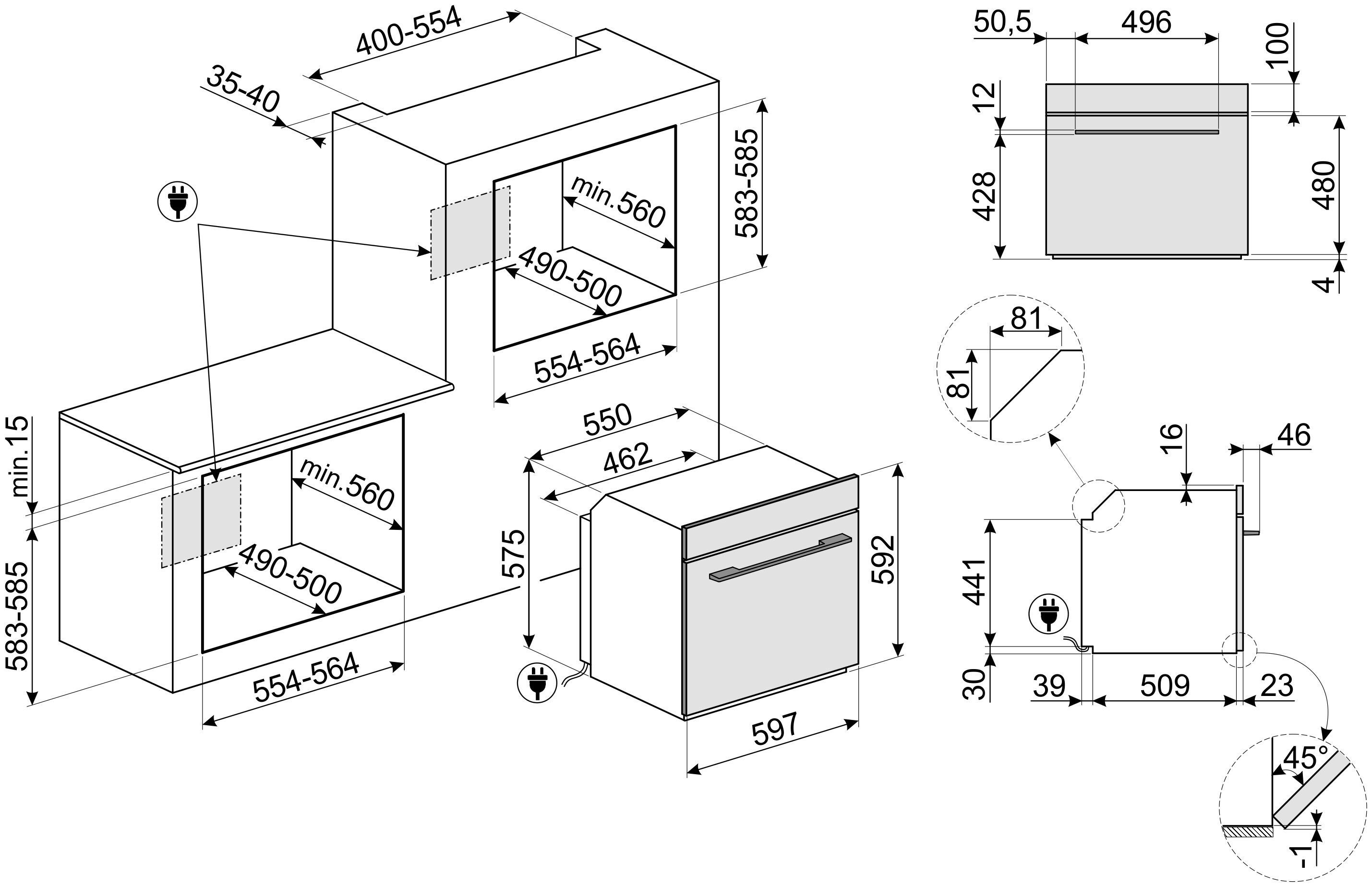 духовой шкаф miele h4210b