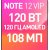Смартфон Infinix Note 12 VIP NFC 8/256Gb X672 Blue — фото 3 / 7