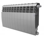 Радиатор отопления Royal Thermo BiLiner 350 VDR Silver Satin 12 секций — фото 1 / 5