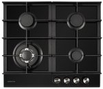 Варочная панель газовая Hiberg VM 6044 B &mdash; фото 1 / 5